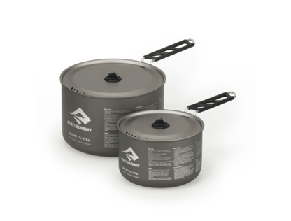 Sea To Summit Alpha 鋁合金折疊鍋具組 1.2L+2.7L Alpha Set™ 2.0