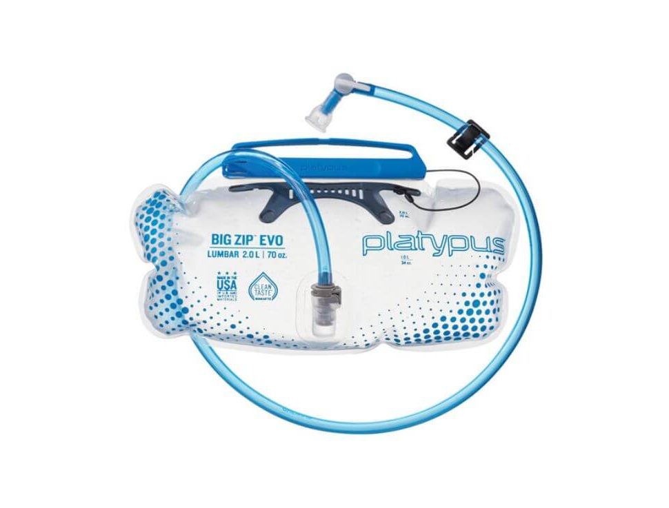 Platypus BIG ZIP™ EVO 橫式大開口吸管水袋 2L BPA free 10860