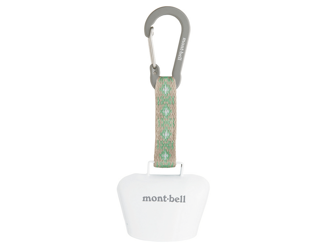 Mont-bell 牟鈴鉤環/熊鈴 白 Trekking Bell Square 1124847