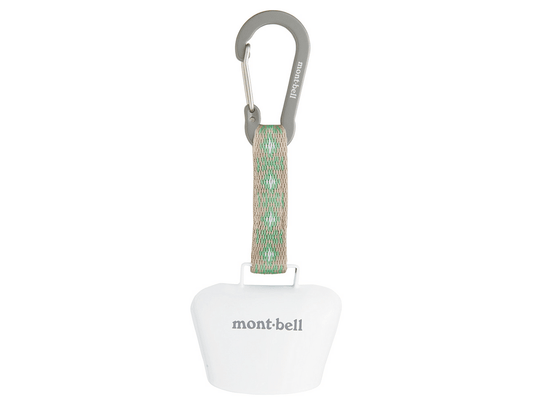 Mont-bell 牟鈴鉤環/熊鈴 白 Trekking Bell Square 1124847