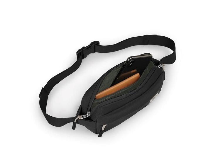 Osprey 隨身輕便腰包 復古黑 Arcane Waist 1L 10003303