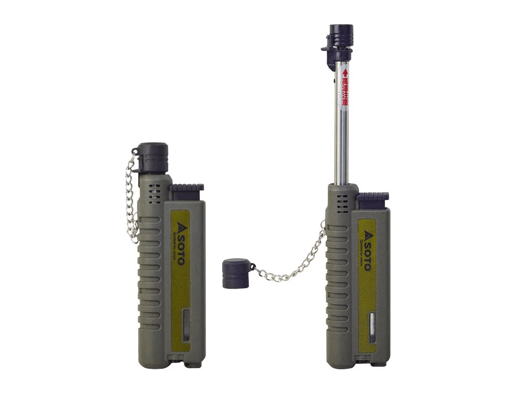 SOTO 伸縮防風點火器 軍綠 台灣限定色 ST-480CAG 日本製