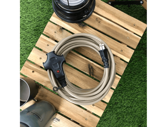 ADAM 戶外動力線/露營延長線 5米 軍綠/黑/沙 ADPW-EC5M