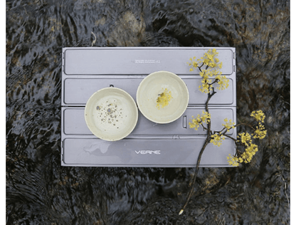 Verne 鋁合金輕量桌 灰/黑/香檳金 VN-13TP