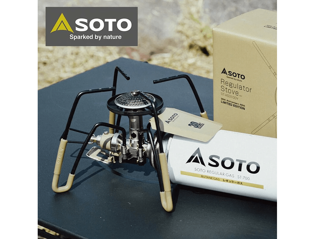 SOTO 30週年紀念蜘蛛爐/瓦斯爐 ST-AS310DY