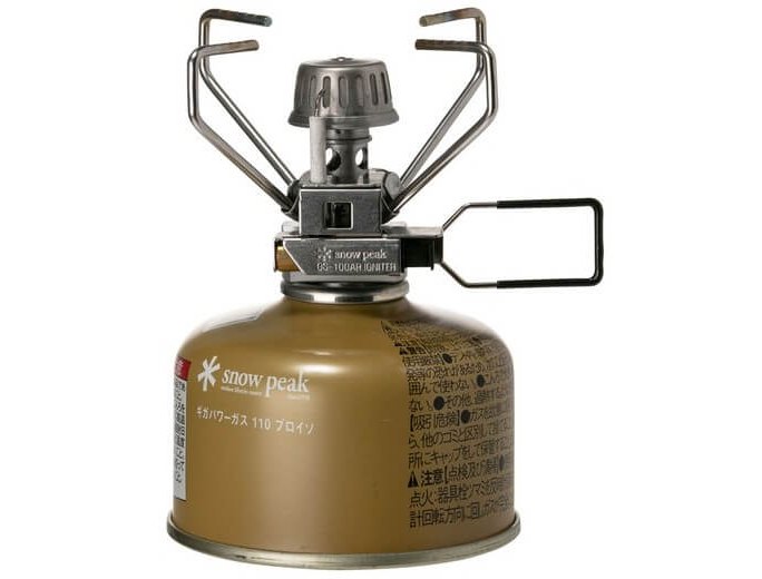 Snow Peak GP不鏽鋼自動點火小型瓦斯爐 地 GS-100AR2