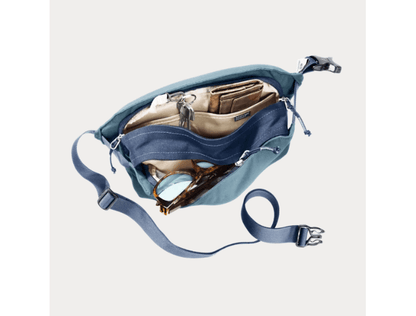 Deuter 輕量耐磨休閒旅遊腰包/斜肩包 深藍 2L PASSWAY 3900023