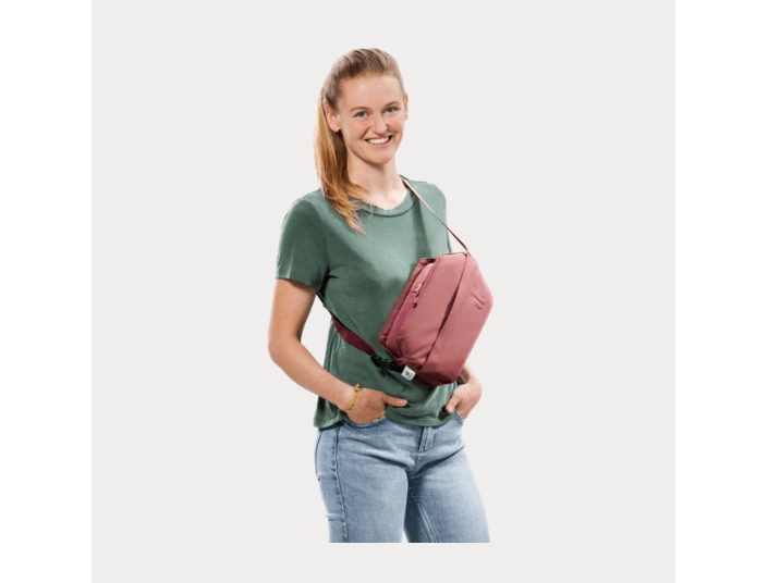 Deuter 輕量耐磨休閒旅遊腰包/斜肩包 乾燥玫瑰 2L PASSWAY 3900023