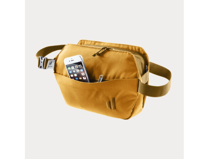 Deuter 輕量耐磨休閒旅遊腰包/斜肩包 棕黃 2L PASSWAY 3900023