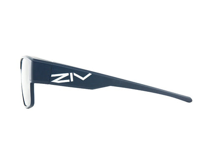 ZIV ELEGANT III 外掛偏光太陽眼鏡 霧藍方圓框 196-S117068