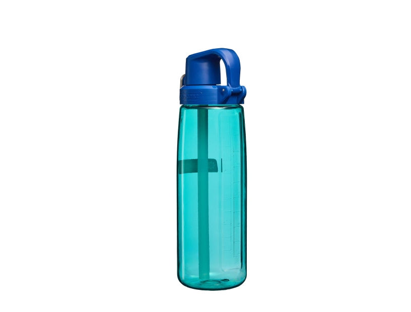Nalgene水壼 Straw Bottle 吸管水壼 650ml 湖綠/藍蓋