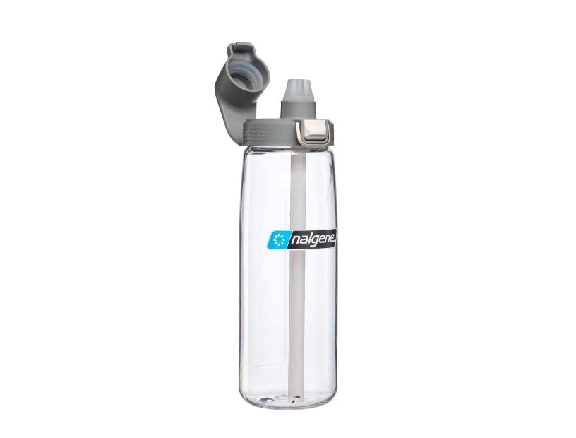 Nalgene Sustain OTF Sports Bottle 650ml Clear/Green Cap