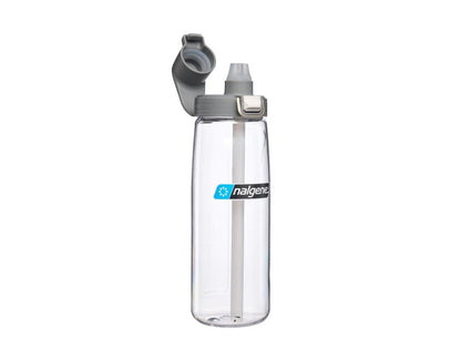 Nalgene Sustain OTF Sports Bottle 650ml Clear/Green Cap