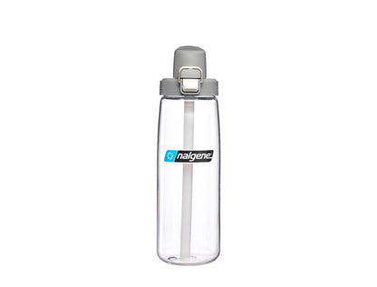 Nalgene Sustain OTF Sports Bottle 650ml Clear/Green Cap