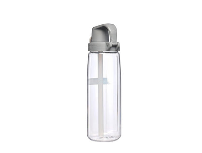 Nalgene Sustain OTF Sports Bottle 650ml Clear/Green Cap
