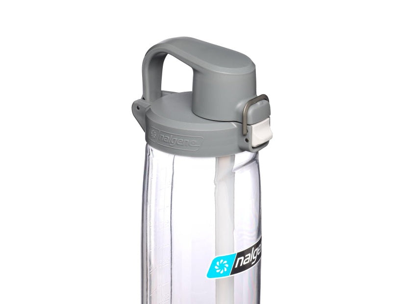 Nalgene Sustain OTF Sports Bottle 650ml Clear/Green Cap