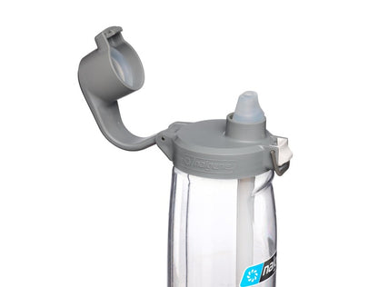 Nalgene Sustain OTF Sports Bottle 650ml Clear/Green Cap