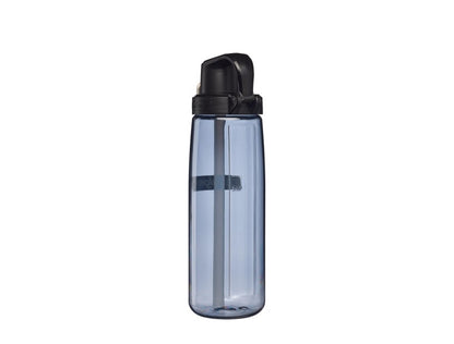 Nalgene水壼 Straw Bottle 吸管水壼 650ml 煙霧灰/黑蓋