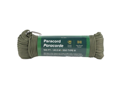 COGHLAN'S 傘繩 100英尺