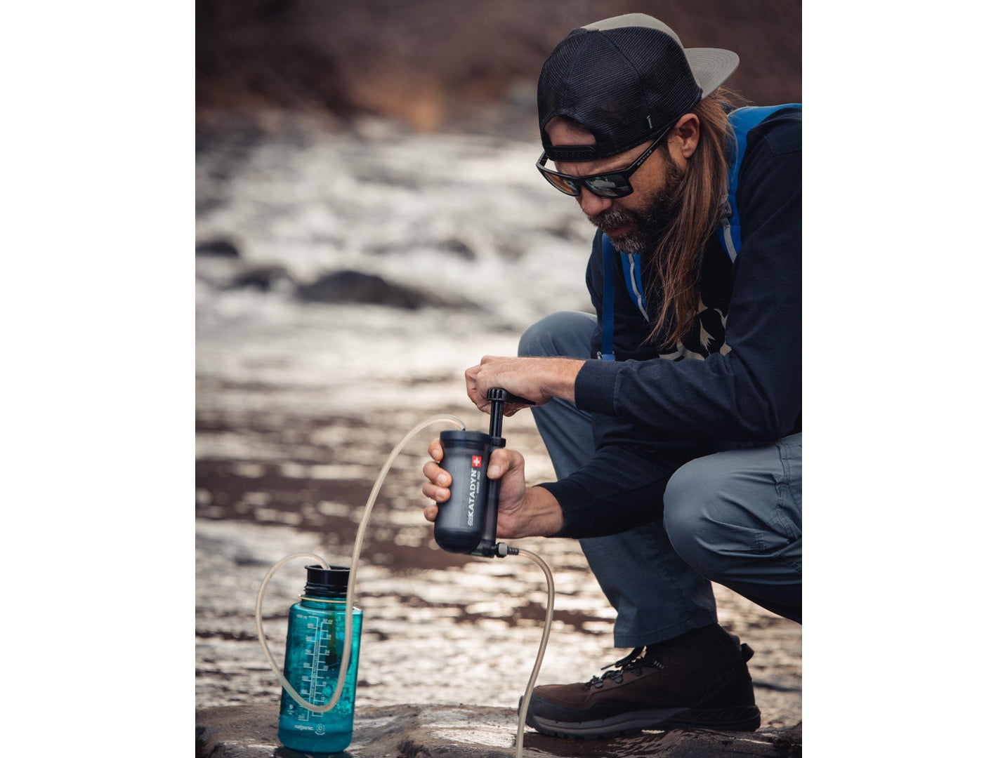 KATADYN 淨水設備 旅行者手壓濾水器 Hiker Pro mabuvalley
