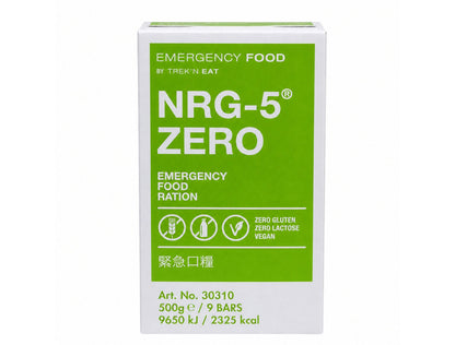 NRG-5 ZERO 德國製軍糧 | 戰備口糧 | 緊急口糧 | 防災糧食儲備 mabuvalley