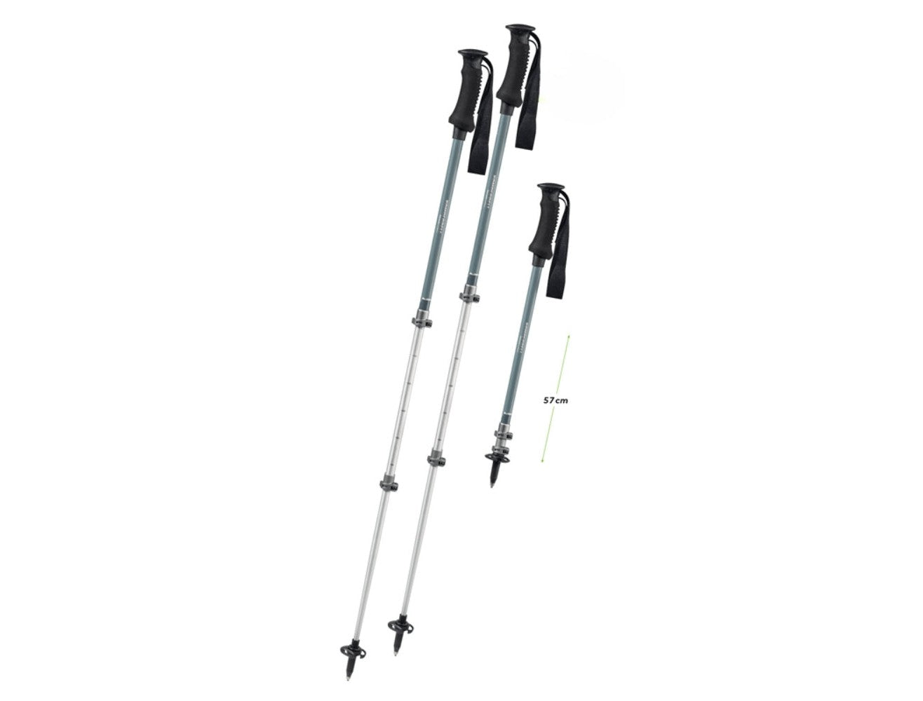 KOMPERDELL EXPLORER CONTOUR CORK 1742318-10 鋁合金強力鎖定登山杖 140cm/245g