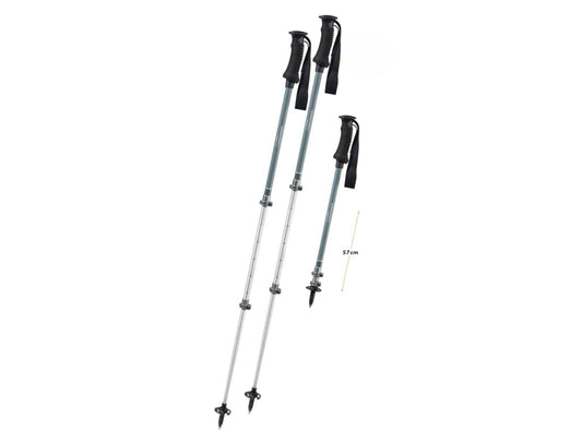 KOMPERDELL EXPLORER CONTOUR CORK 1742318-10 鋁合金強力鎖定登山杖 140cm/245g