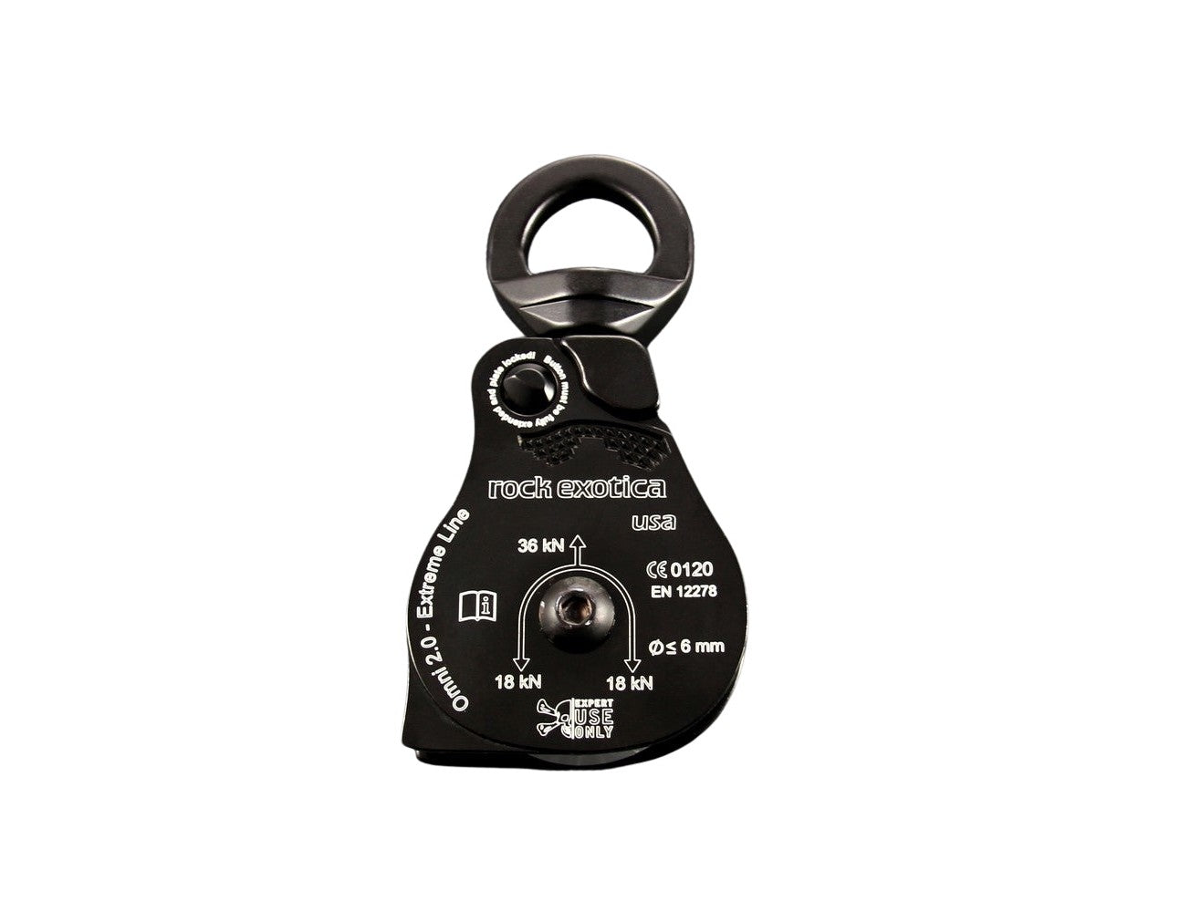 Rock Exotica Omni 2.0"- Extreme Line Single Pulley 萬向轉軸單滑輪