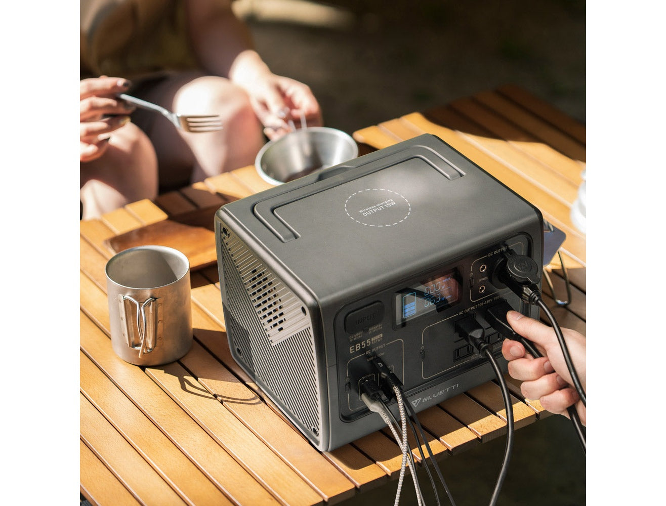 【收納組】Bluetti 700W EB55 野獸級行動電站 主機＋收納包