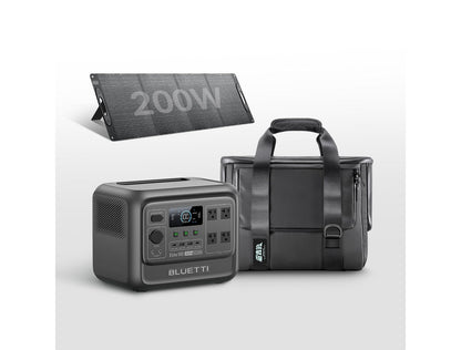 [全套組] BLUETTI 1800W 電吉拉mini 行動電站 + Rocket 200W 太陽能充電板 + 電吉拉mini 防撞收納包 縮圖 2