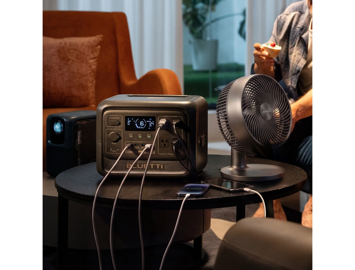 [全套組] BLUETTI 1800W 電吉拉mini 行動電站 + Rocket 200W 太陽能充電板 + 電吉拉mini 防撞收納包