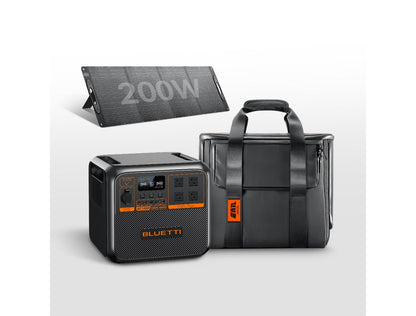 [套裝組] BLUETTI 1800W 電吉拉行動電站 + Rocket 200W 太陽能充電板 + 電吉拉防撞收納包 縮圖 1