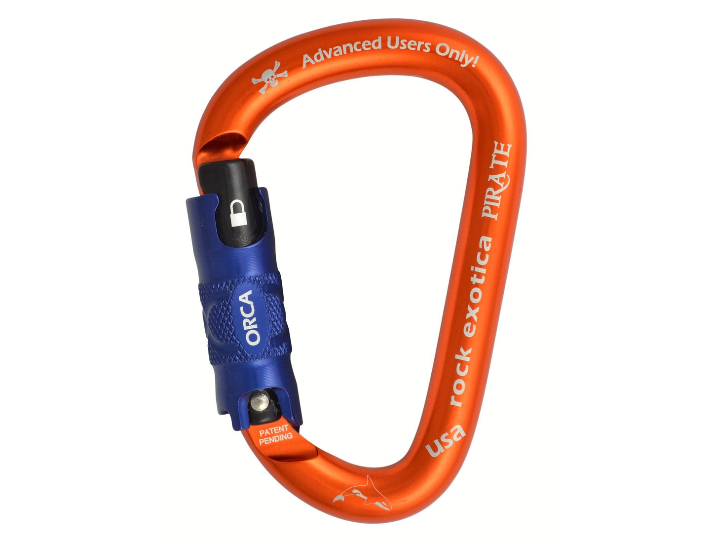 Rock Exotica Pirate ORCA-Lock HMS 梨形三段自動鎖鉤環