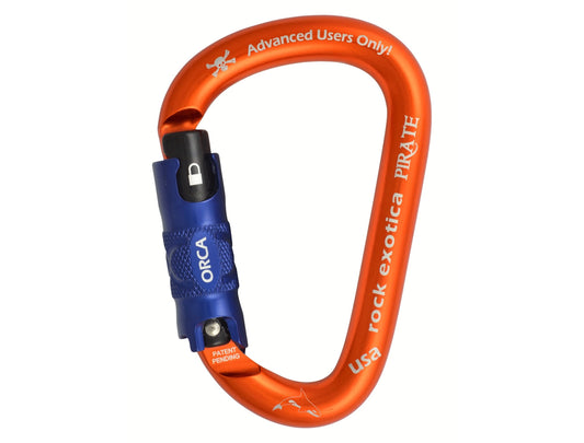 Rock Exotica Pirate ORCA-Lock HMS 梨形三段自動鎖鉤環