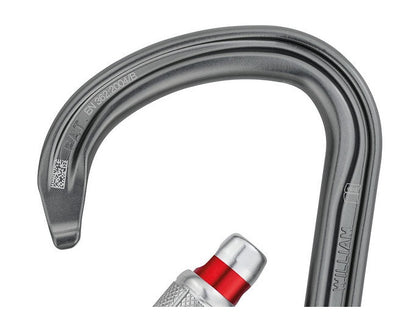 PETZL WILLIAM SCREW-LOCK 鋁合金梨型有鎖鉤環