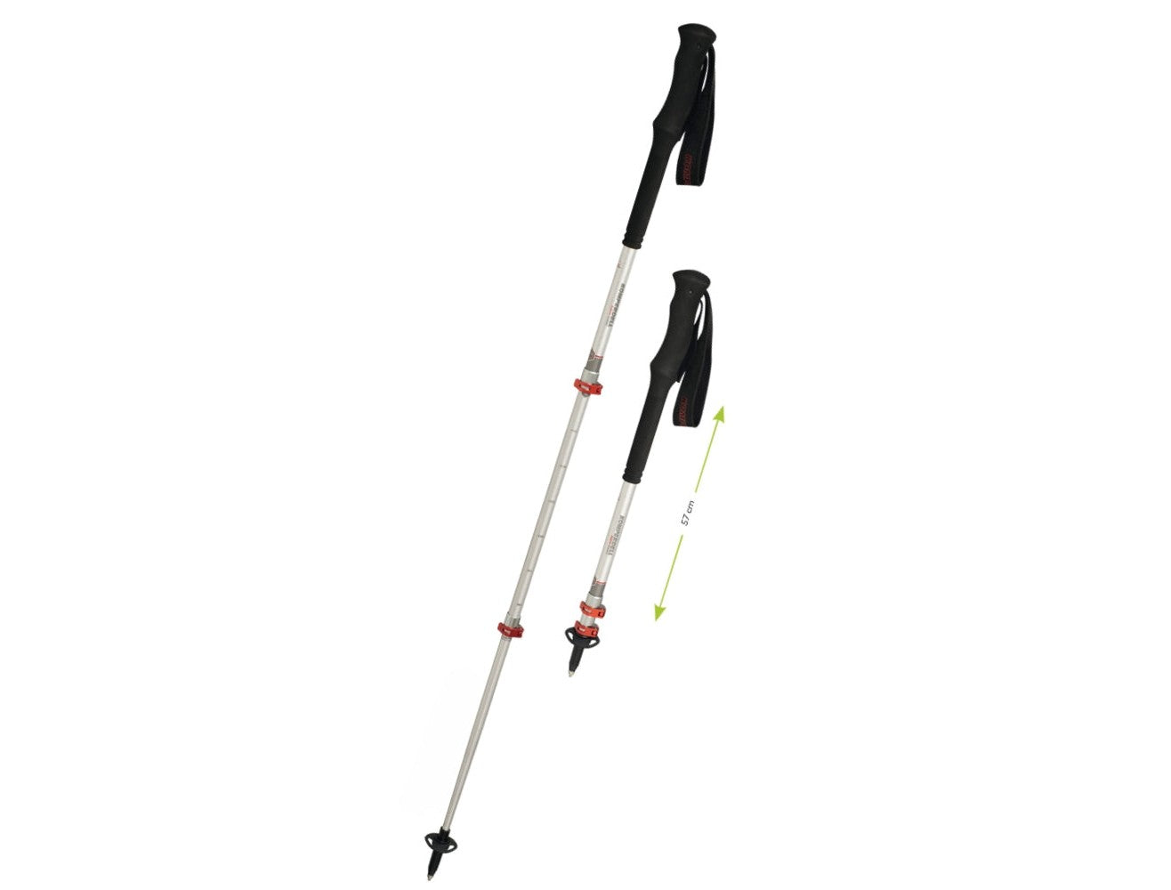 KOMPERDELL EXPLORER COMPACT POWERLOCK 1742313-10 鈦金強力鎖定登山杖 120cm/220g