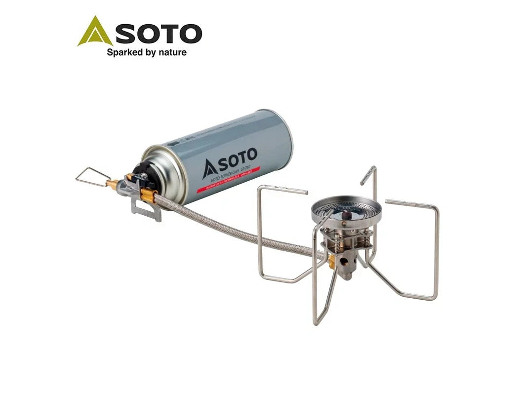 SOTO 穩壓防風分離式登山爐/蜘蛛爐 ST-330 日本製