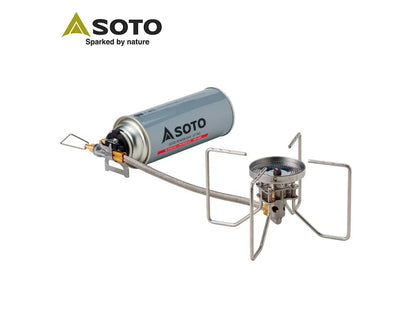 SOTO 穩壓防風分離式登山爐/蜘蛛爐 ST-330 日本製