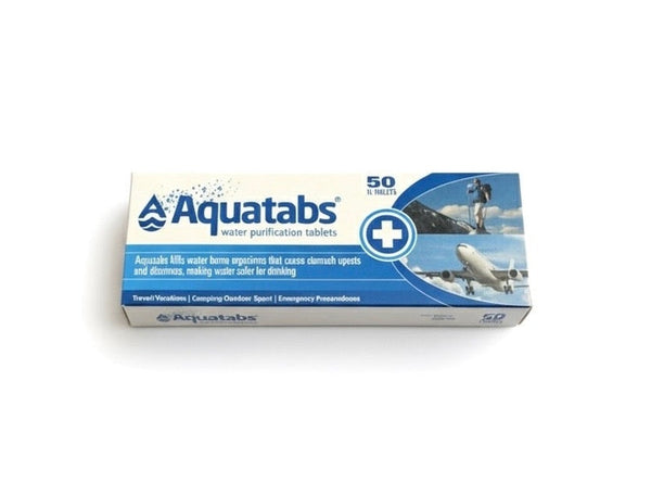 Aquatabs Water Purification Tablets 50 Tablets