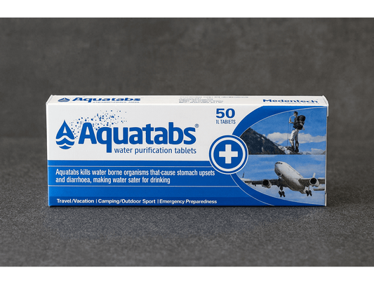Aquatabs 淨水錠 50 Tablets mabuvalley