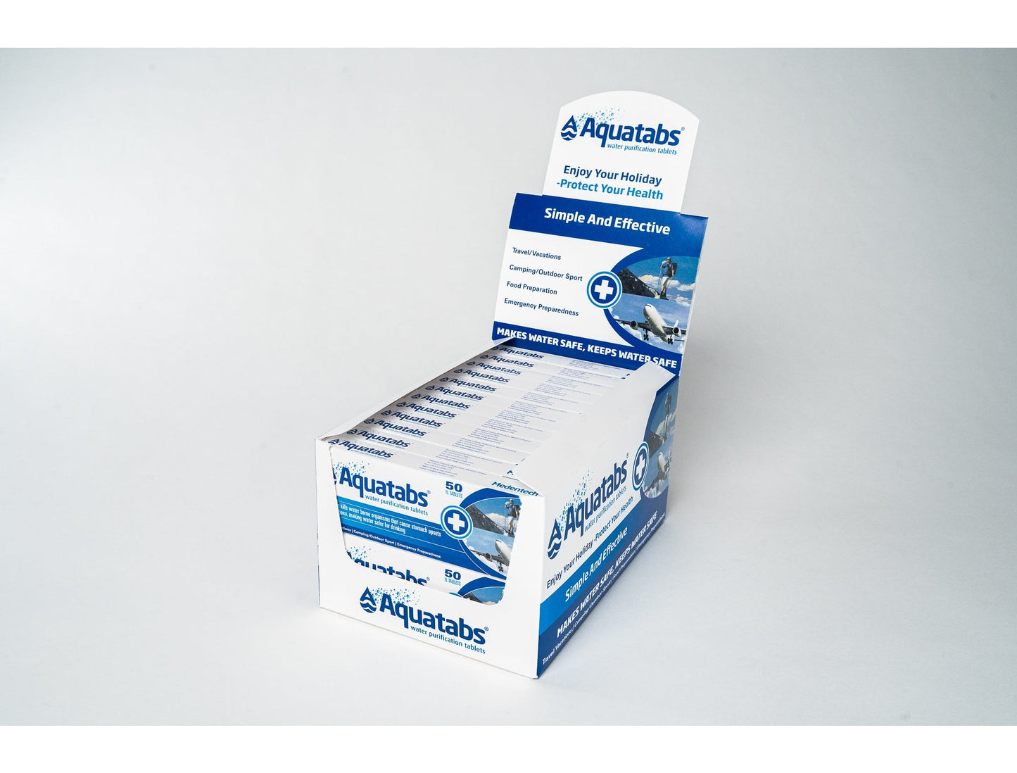 Aquatabs 淨水錠 50 Tablets mabuvalley