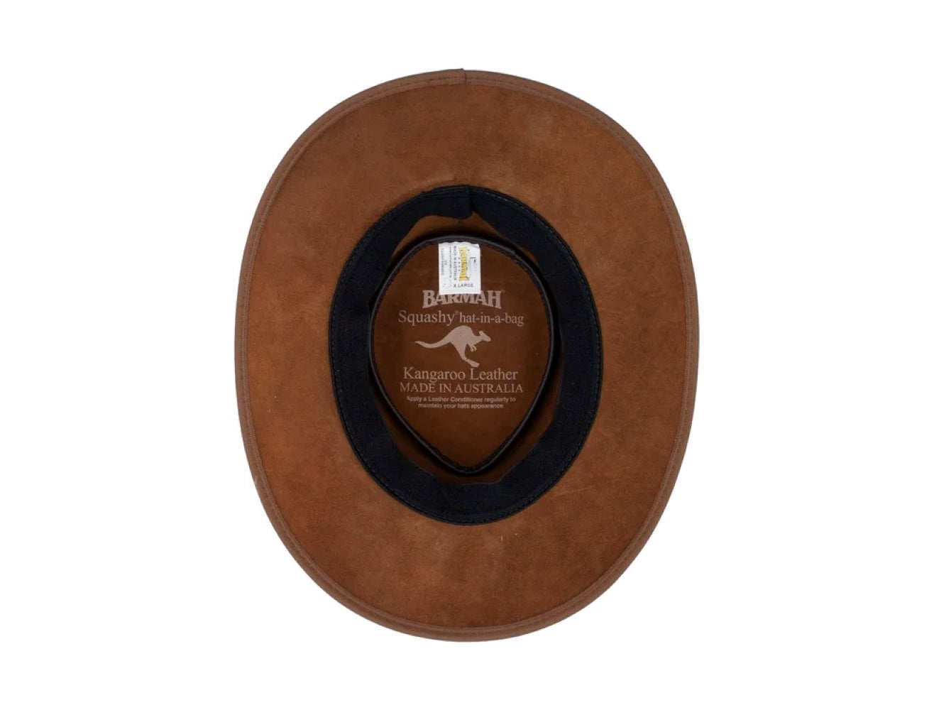 BARMAH HATS 1018HC 巴馬帽 澳洲經典皮革牛仔帽/圓盤帽 山核桃色 mabuvalley