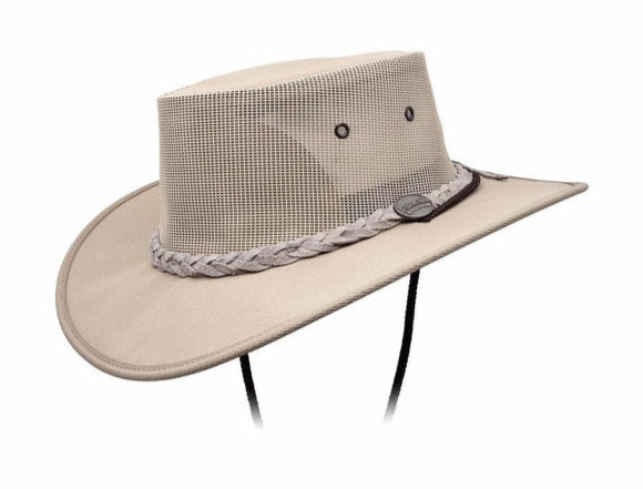 BARMAH HATS 1057BE 巴馬帽 澳洲經典帆布牛仔帽/圓盤帽 米色 mabuvalley