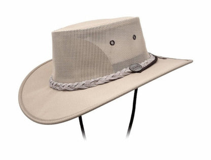 BARMAH HATS 1057BE 巴馬帽 澳洲經典帆布牛仔帽/圓盤帽 米色 mabuvalley