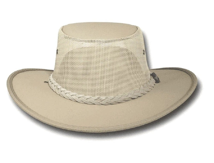BARMAH HATS 1057BE 巴馬帽 澳洲經典帆布牛仔帽/圓盤帽 米色 mabuvalley