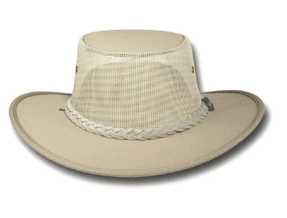 BARMAH HATS 1057BE 巴馬帽 澳洲經典帆布牛仔帽/圓盤帽 米色 mabuvalley