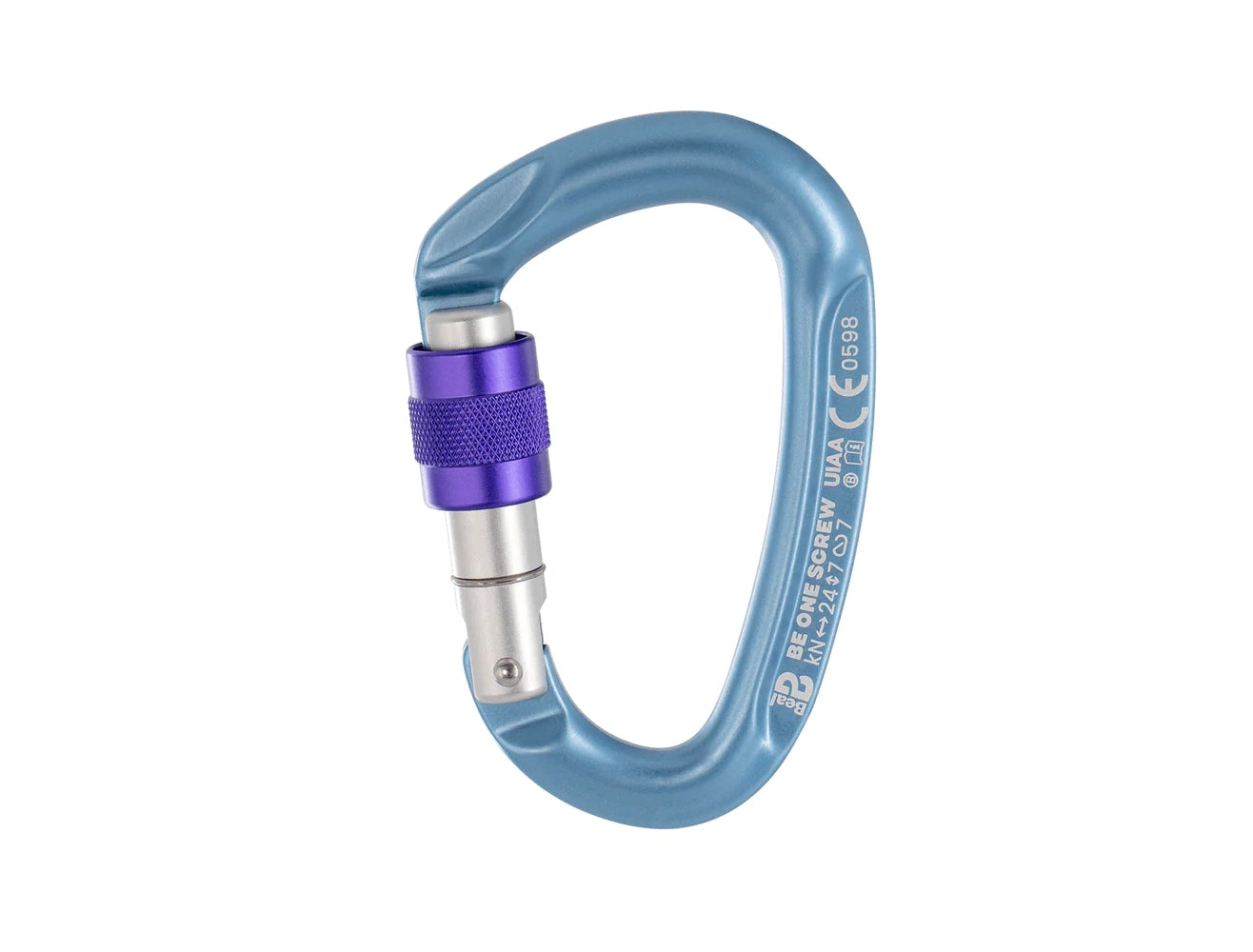 BEAL BE ONE SCREW 鋁合金梨型有鎖鉤環 mabuvalley