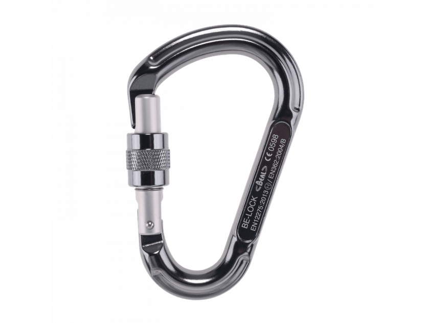 BEAL BE LOCK SCREW 鋁合金梨型有鎖鉤環 mabuvalley