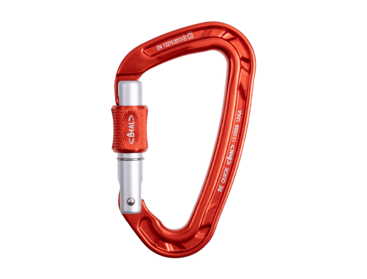 BEAL BE QUICK SCREW 鋁合金梨型有鎖鉤環 mabuvalley