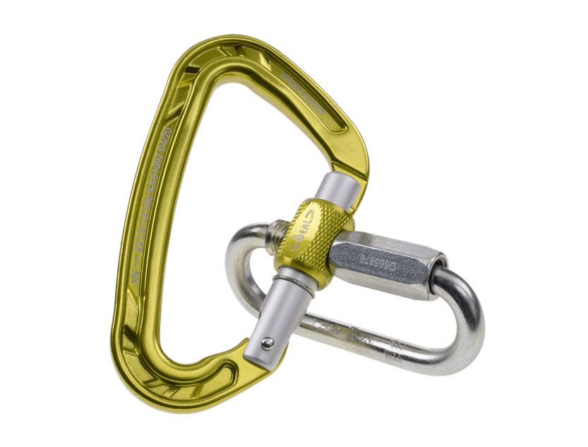 BEAL BE QUICK SCREW 鋁合金梨型有鎖鉤環 mabuvalley